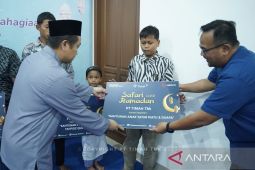 PT Timah "Berbagi Ramadhan" bersama anak yatim piatu di Belitung Timur