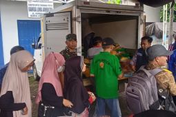1,5 ton beras habis terjual pada kegiatan OPM di HSU