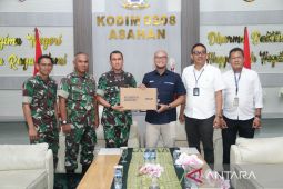 Dandim terima kunker Kepala BRI Kisaran