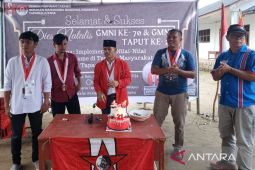 GMNI Tapanuli Utara gelar aksi rayakan "dies natalis"