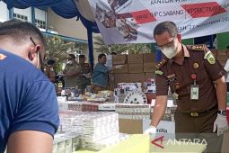 Bea cukai sita 2,6 juta batang rokok ilegal di Aceh