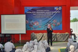 Polresta Sidoarjo edukasi pelajar antisipasi gengster