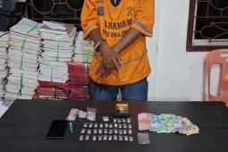 Bandar narkoba Tanah Jawa Simalungun diringkus, punya sabu 7,50 gram