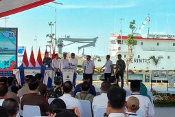 Presiden Jokowi resmikan Pelabuhan Wani dan Pantoloan di Kawasan Teluk Palu