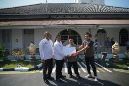 Seoorang narapidana kasus terorisme di Lapas Kelas I Madiun bebas