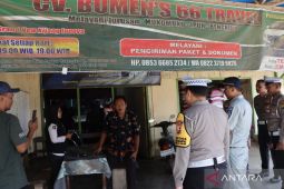 Satlantas Polres Mukomuko periksa kelaikan angkutan mudik Lebaran