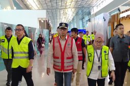 Menhub pastikan kesiapan pelayanan angkutan Lebaran di Bandara Soetta