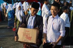 Santri Tebuireng mudik bareng