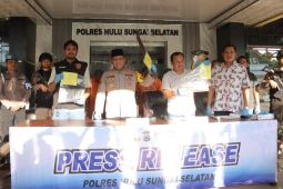 Polres HSS berhasil ringkus seluruh pelaku pengeroyokan di Daha Selatan
