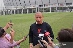 Pelatih Timnas U-17 Nova Arianto sampaikan terima kasih kepada PSSI
