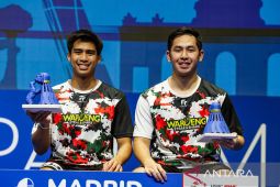 Sempat mau mundur, Reza bersyukur akhiri Spain Masters dengan juara