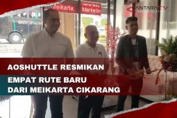 Aoshuttle resmikan empat rute baru dari Meikarta Cikarang