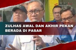 Zulhas awal dan akhir pekan berada di pasar