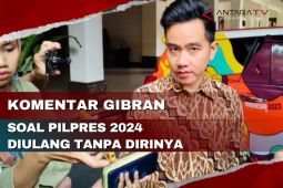 Komentar Gibran soal Pilpres 2024 diulang tanpa dirinya