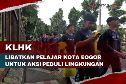 KLHK libatkan pelajar Kota Bogor untuk aksi peduli lingkungan