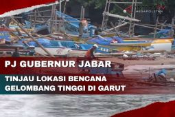 Pj Gubernur Jabar tinjau lokasi bencana gelombang tinggi di Garut