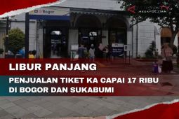Libur panjang, penjualan tiket KA capai 17 ribu di Bogor dan Sukabumi