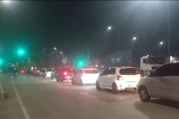 Arah Bogor Sukabumi mulai dipadati kendaraan pada Minggu malam