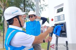 PT JMRB optimalkan 4 SPKLU di Tol Palikanci saat mudik Lebaran