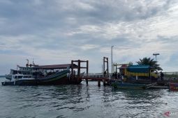 Penumpang kapal laut berangkat dari Babel turun 22,04 persen
