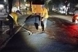 Pastikan keamanan, Pemkot Tangsel "sapu lubang" di jalur mudik