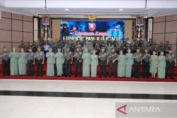 716 orang militer dan 10 PNS Kodam VI/Mulawarman naik pangkat