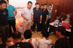 Bareskrim dan Bea Cukai grebek rumah industri narkoba di Semarang