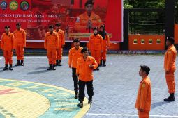 Basarnas Ternate gelar apel pasukan siaga SAR khusus Lebaran