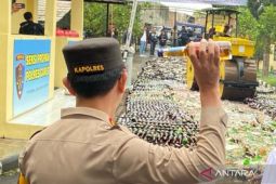 Polres Garut gencarkan pemberantasan minuman keras