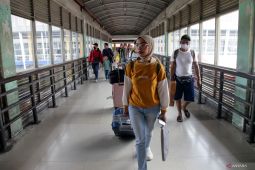 Arus mudik Lebaran 2024 di Terminal Purabaya