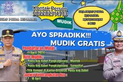 Ditlantas Polda Babel siapkan bis mudik gratis, Dirlantas: ciptakan mudik aman dan asik