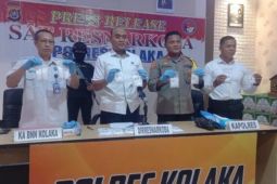 Polres Kolaka gagalkan penyelundupan 2 Kg sabu dari Medan