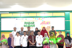 Pasar murah konsistensi PTPN IV jaga inflasi wujudkan ketahanan pangan jelang Lebaran