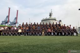 TNI AL tetap siaga dan terus patroli selama libur Idul Fitri