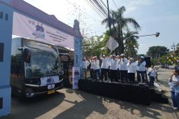 Perum Jasa Tirta I berangkatkan pemudik asal Malang dan Jakarta