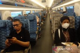 KCIC optimistis kereta Whoosh angkut 20.000 orang per hari selama libur Lebaran
