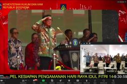 Kemenkumham Babel Ikuti Apel Pelepasan Mudik Idul Fitri 1445 H , ini pesan Menkumham