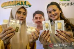 Harga emas Antam hari ini naik Rp14.000 meroket ke angka Rp1,335 juta per gram