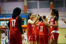 Timnas basket putri jalani uji coba untuk bersaing di SEABA U-18