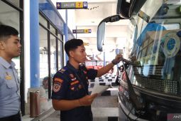 Terminal Mengwi Bali uji kelayakan armada bus AKAP angkutan Lebaran 2024