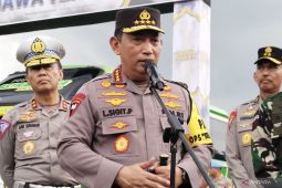Kapolri mengimbau pemudik keluar tol cari peristirahatan jika rest area penuh