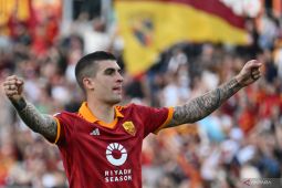 Gol semata wayang Gianluca Mancini bawa Roma menangi Derby della Capitale