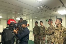 KRI Diponegoro jadi tempat latihan stage at sea Angkatan Laut Lebanon