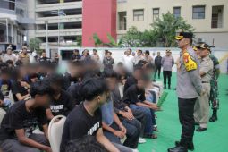 Polisi nyatakan 14 dari 71 remaja yang tertangkap positif narkotika