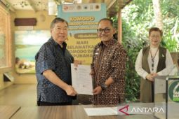 Kadal endemik Australia harga milliaran rupiah dititipkan ke Taman Safari Bogor