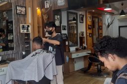 Pengunjung salon di Cilegon meningkat jelang Lebaran