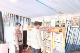 Polres Bangka Selatan terapkan "body system" amankan jalur mudik