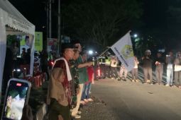 Pawai obor bentuk gembira umat Islam rayakan Idul Fitri