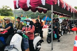 Sebanyak 42 ribu pemudik keluar Bali melalui Pelabuhan Padangbai