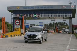 Ruas tol Sibanceh dilalui 23.180 kendaraan saat mudik Lebaran
